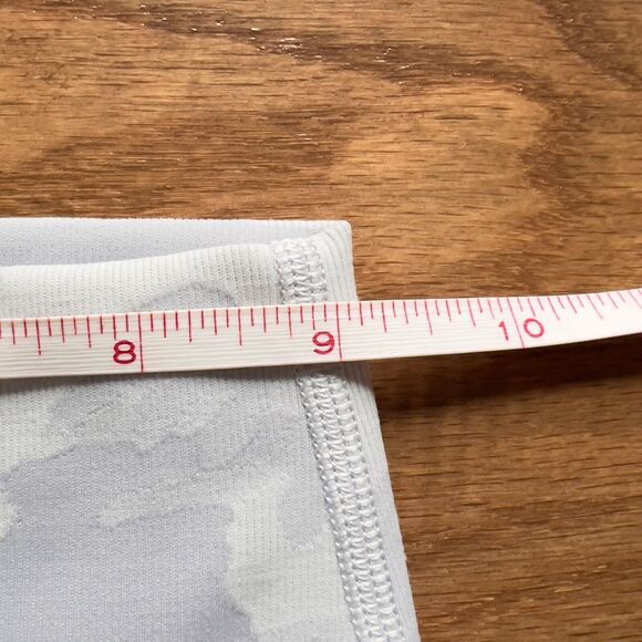 Lululemon Tight 0 Wunder Under High-Rise Incognito Camo Jacquard Alpine White - Picture 8 of 14